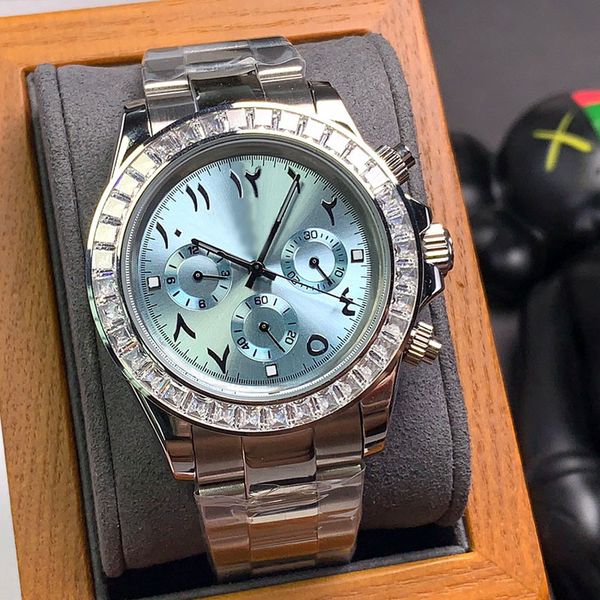 watch automatic mechanical men diamond bezel business wristwatch stainless steel wristband montre de luxe arabic numerals and latin, Slivery;brown
watch automatic mechanical men diamond bezel business wristwatch stainless steel wristband montre de luxe arabic numerals and latin, Slivery;brown