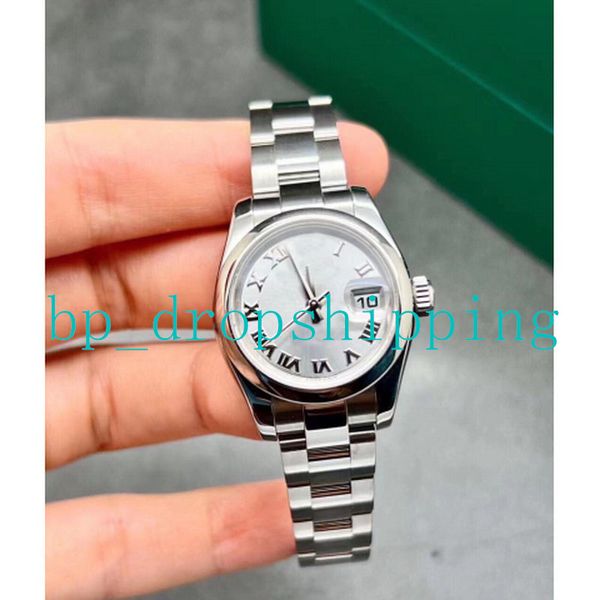 2022 new quality watch lady asia 2813 movement 31mm automatic mechanical white roman dial jubilee oyster female waterproof luminous wrist de, Slivery;brown
2022 new quality watch lady asia 2813 movement 31mm automatic mechanical white roman dial jubilee oyster female waterproof luminous wrist de, Slivery;brown