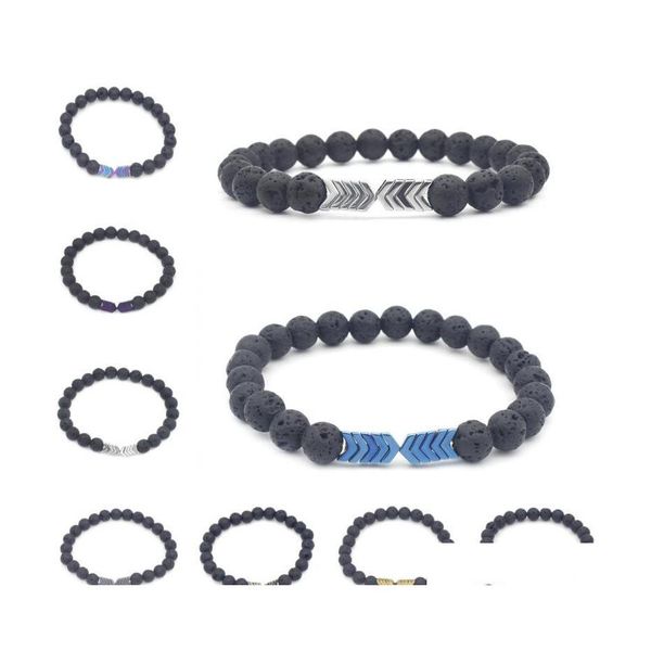beaded lava volcanic stone essential oil diffuser bracelets magnet arrow bangle yoga healing nce beads bracelet men women gift drop dh2we, Black
beaded lava volcanic stone essential oil diffuser bracelets magnet arrow bangle yoga healing nce beads bracelet men women gift drop dh2we, Black