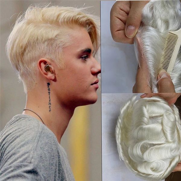 men's children's wigs platinum blonde 613 thin skin 100 remy human hair toupee wave hairpieces durable v loop 8x10" 60 gray r, Black
men's children's wigs platinum blonde 613 thin skin 100 remy human hair toupee wave hairpieces durable v loop 8x10" 60 gray r, Black