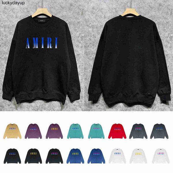 men's hoodies designer sweatshirts long amirs round neck sweater fashion loose streetwear hoodie, Black
men's hoodies designer sweatshirts long amirs round neck sweater fashion loose streetwear hoodie, Black