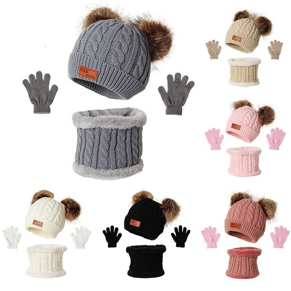 scarves wraps beanies baby hat pompom winter children knitted cute cap scarf gloves suit for girl boy casual solid color 221205, Red;brown
scarves wraps beanies baby hat pompom winter children knitted cute cap scarf gloves suit for girl boy casual solid color 221205, Red;brown
