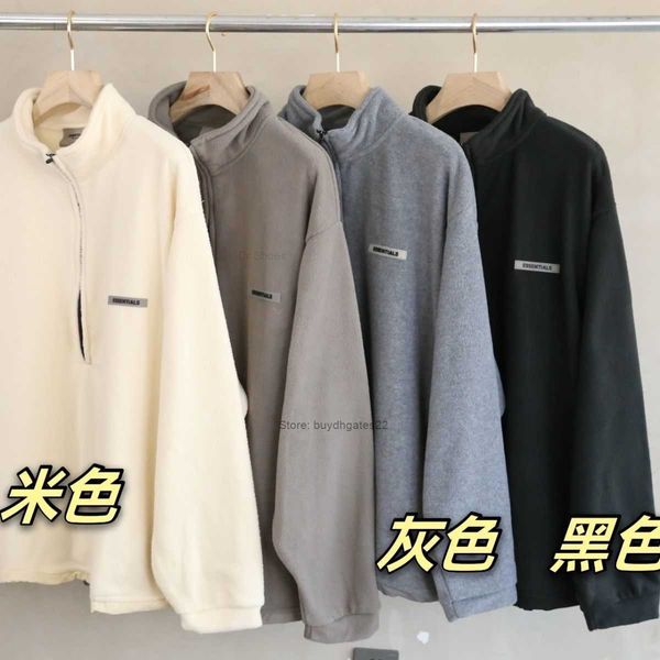 the right essential season 6 polar fleece half zip pullover sweatshirt coat for men and women designer fashion hoodie, Black
the right essential season 6 polar fleece half zip pullover sweatshirt coat for men and women designer fashion hoodie, Black