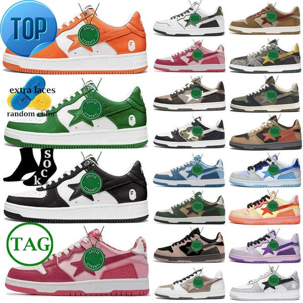 2023 bapestas baped casual shoes for mens bapesta sk8 sta designer camo black white green red orange camouflage man women trainers sports
2023 bapestas baped casual shoes for mens bapesta sk8 sta designer camo black white green red orange camouflage man women trainers sports