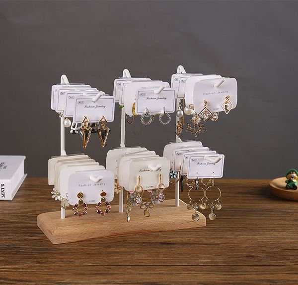 jewelry stand wooden steel 2layers3rows for earrings display stud necklace holder jewellery rack whiteblack props wholesale 221205, Black
jewelry stand wooden steel 2layers3rows for earrings display stud necklace holder jewellery rack whiteblack props wholesale 221205, Black