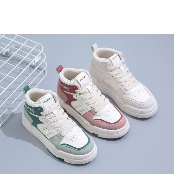 high small white shoes boots 2022 autumn and winter new korean version versatile students thick soled shoes casual sports shoes, Black
high small white shoes boots 2022 autumn and winter new korean version versatile students thick soled shoes casual sports shoes, Black