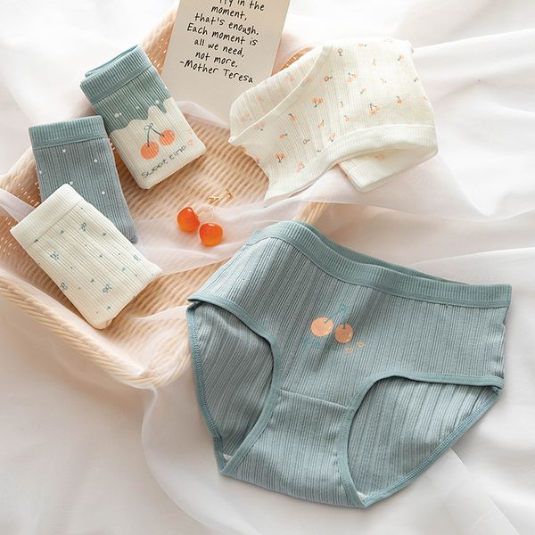 panties 6pcs set sweet cherry printing underwear girl s thread ventilation pure cotton briefs children santibacterial triangle pants 221205, Camo
panties 6pcs set sweet cherry printing underwear girl s thread ventilation pure cotton briefs children santibacterial triangle pants 221205, Camo