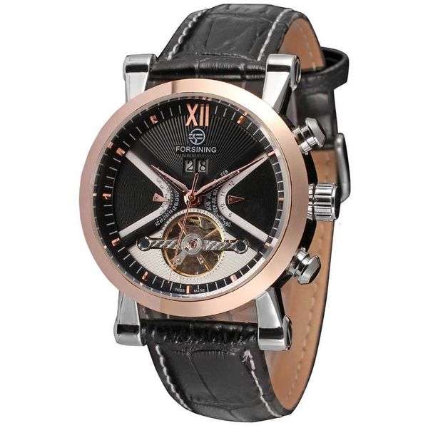 watch wrist forsing men's fully automatic mechanical flywheel movement large dial business and leisure, Slivery;brown
watch wrist forsing men's fully automatic mechanical flywheel movement large dial business and leisure, Slivery;brown