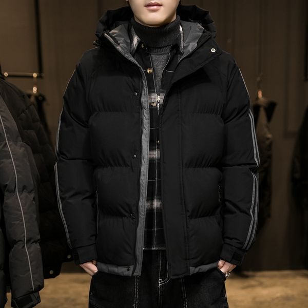 men's down parkas hip hop color blocking parkas men trend baggy hood coat winter oversize windbreaker street harajuku warm padded jacke, Black
men's down parkas hip hop color blocking parkas men trend baggy hood coat winter oversize windbreaker street harajuku warm padded jacke, Black