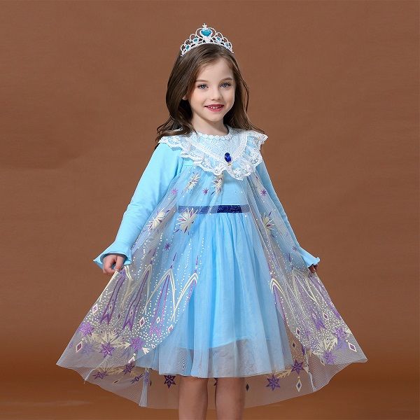 2022 girls' autumn new long sleeve princess aisha mesh dress ice and snow romance lace printed children's dress, Red;yellow
2022 girls' autumn new long sleeve princess aisha mesh dress ice and snow romance lace printed children's dress, Red;yellow