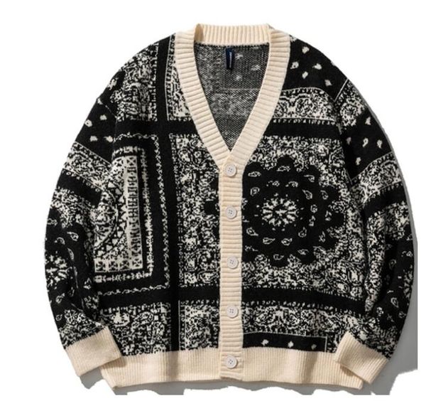 japanese style cardigan men sweater classic cashew flowers sweaters coat fashion loose harajuku knitted outerwear, White;black
japanese style cardigan men sweater classic cashew flowers sweaters coat fashion loose harajuku knitted outerwear, White;black