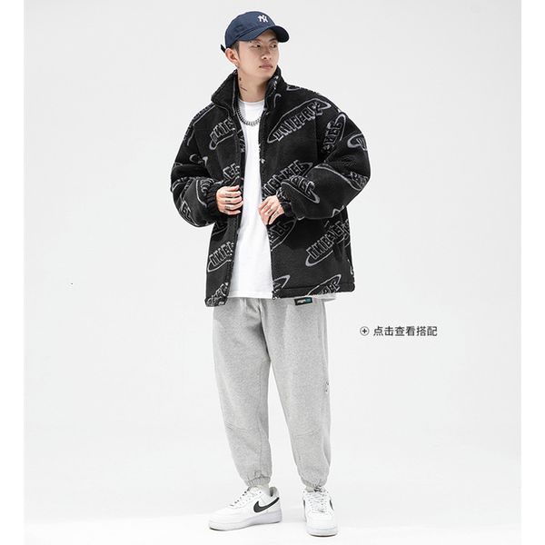 men's down parkas streetwear men cashmere stand collar green keep warm outerwear fleece comfortable temperament cotton clothes winter f, Black
men's down parkas streetwear men cashmere stand collar green keep warm outerwear fleece comfortable temperament cotton clothes winter f, Black