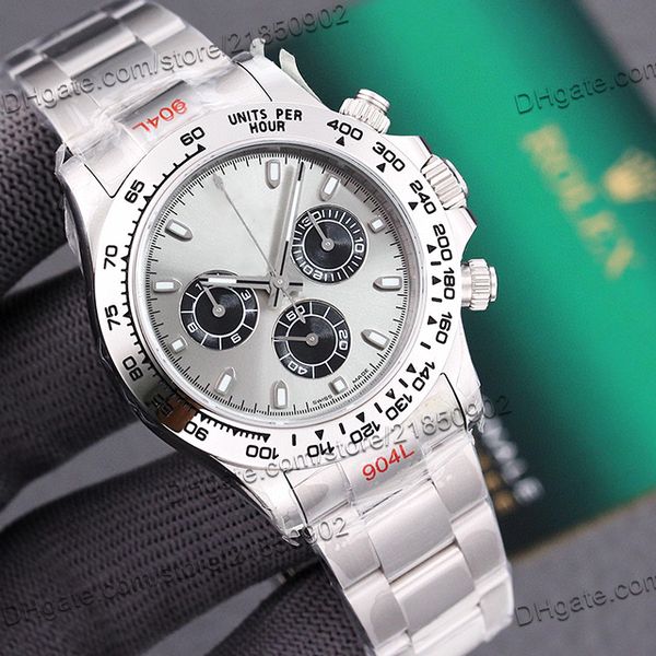 man watch mens watchs mechanical wristwatch 40mm datona 116500ln gold green dial ceramic bezel crownclasp waterproof sapphire dive 904l brac, Slivery;brown
man watch mens watchs mechanical wristwatch 40mm datona 116500ln gold green dial ceramic bezel crownclasp waterproof sapphire dive 904l brac, Slivery;brown