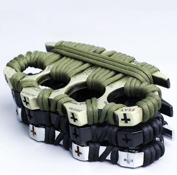 thickening widened strong metal knuckle duster four finger zinc alloy outdoor camping self-defense edc window breaker tool
thickening widened strong metal knuckle duster four finger zinc alloy outdoor camping self-defense edc window breaker tool