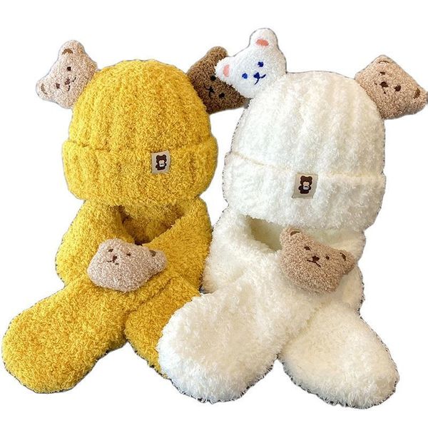 scarves wraps doit winter boys girls warm beanies born scarf hat set coral velvet cartoon baby kids bear rabbit hats 221205, Red;brown
scarves wraps doit winter boys girls warm beanies born scarf hat set coral velvet cartoon baby kids bear rabbit hats 221205, Red;brown