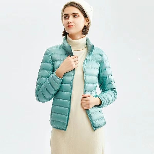 women's down parkas jackets ultra light jacket autumn winter warm coat for two side female solid jacket 221205, Black
women's down parkas jackets ultra light jacket autumn winter warm coat for two side female solid jacket 221205, Black