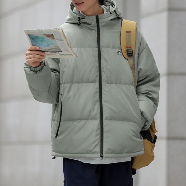 men's down parkas 247g white duck down parkas man winter jacket men down coat puffer jackets woman mountain outdoor hooded bread coats, Black
men's down parkas 247g white duck down parkas man winter jacket men down coat puffer jackets woman mountain outdoor hooded bread coats, Black