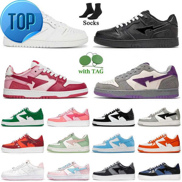 platform casual sneakers bapestas shoes mens trainers leather black white pink abc color camo blue green with socks baped sk8 sta patent
platform casual sneakers bapestas shoes mens trainers leather black white pink abc color camo blue green with socks baped sk8 sta patent