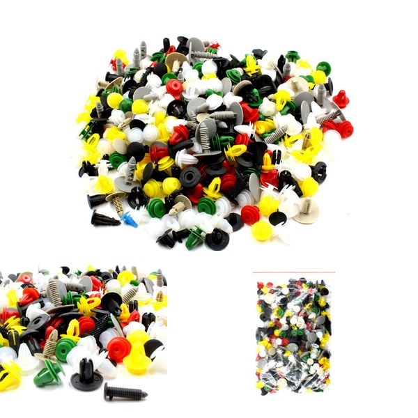 1000pcs universal mixed plastic nylon snaps fastener clip bumper retainer rivet door panel fender liner retaining car clips
1000pcs universal mixed plastic nylon snaps fastener clip bumper retainer rivet door panel fender liner retaining car clips