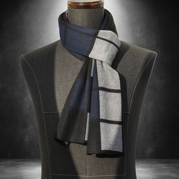 scarves winter warm scarves men scarf neckercheif business plaid strip scarves men soft cashmere wraps male sjaal foulard casual 221205, Blue;gray
scarves winter warm scarves men scarf neckercheif business plaid strip scarves men soft cashmere wraps male sjaal foulard casual 221205, Blue;gray
