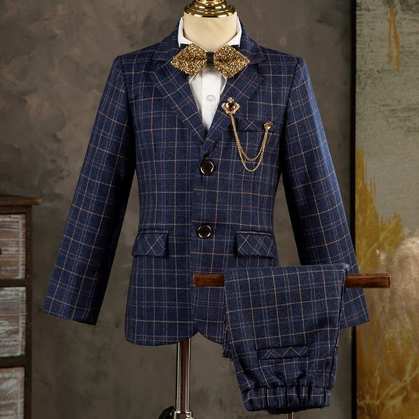 suits children s british style high end plaid suit set boy wedding catwalk birthday host costume kids blazer vest pants dress clothes 221205, Black
suits children s british style high end plaid suit set boy wedding catwalk birthday host costume kids blazer vest pants dress clothes 221205, Black