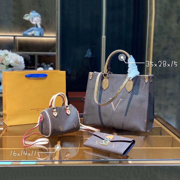 designer three-piece bag totes luxury brand purse single zipper wallets women handbags tote real leather bags lady plaid purses duffle lugga
designer three-piece bag totes luxury brand purse single zipper wallets women handbags tote real leather bags lady plaid purses duffle lugga