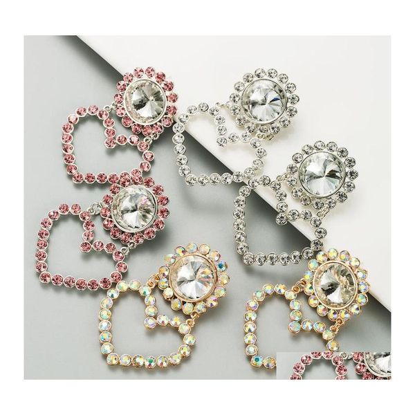 dangle chandelier s1936 fashion jewelry peach heart earrings colorf rhinstone dangle stud c3 drop delivery dheye, Silver
dangle chandelier s1936 fashion jewelry peach heart earrings colorf rhinstone dangle stud c3 drop delivery dheye, Silver