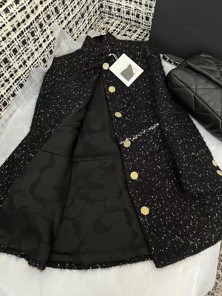 chan new women's brand jacket ootd fashion temperament grade autumn winter long style tweed coat overcoat leisure women spring coats ca, Black;brown
chan new women's brand jacket ootd fashion temperament grade autumn winter long style tweed coat overcoat leisure women spring coats ca, Black;brown