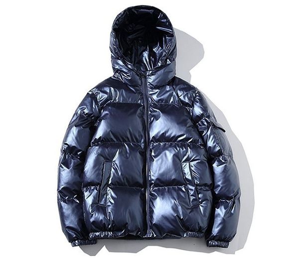 women's down parkas puffer jacket winter hooded parka fashion glossy waterproof loose thicken warm cottonpadded coat jaqueta masculina, Black
women's down parkas puffer jacket winter hooded parka fashion glossy waterproof loose thicken warm cottonpadded coat jaqueta masculina, Black