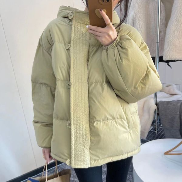 women's down parkas lightweight windproof thickened warm duck jacket korean chic female winter hooded puffer coat 221205, Black
women's down parkas lightweight windproof thickened warm duck jacket korean chic female winter hooded puffer coat 221205, Black