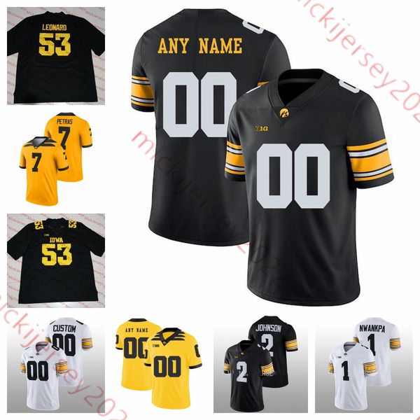 iowa hawkeyes college football custom jersey 46 logan klemp 32 eli miller jayden montgomery karson sharar josef smith justice sullivan kelby, Black
iowa hawkeyes college football custom jersey 46 logan klemp 32 eli miller jayden montgomery karson sharar josef smith justice sullivan kelby, Black