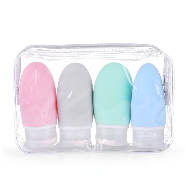 makeup tools 4pcs shampoo bottle soft silicone travel set portable extrusion empty container for cosmetics repeatable filling for traveling
makeup tools 4pcs shampoo bottle soft silicone travel set portable extrusion empty container for cosmetics repeatable filling for traveling