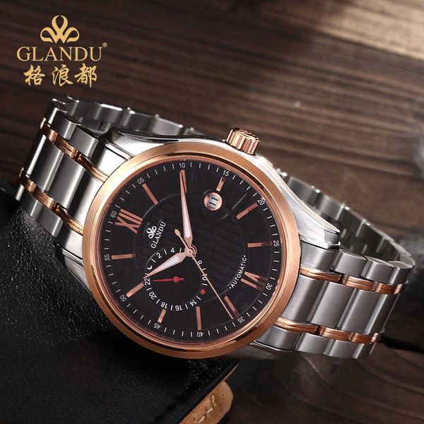 watch wrist gelangdu tiktok live broadcast men's fully automatic mechanical fashion refined steel band hollow waterproof casual luminou, Slivery;brown
watch wrist gelangdu tiktok live broadcast men's fully automatic mechanical fashion refined steel band hollow waterproof casual luminou, Slivery;brown