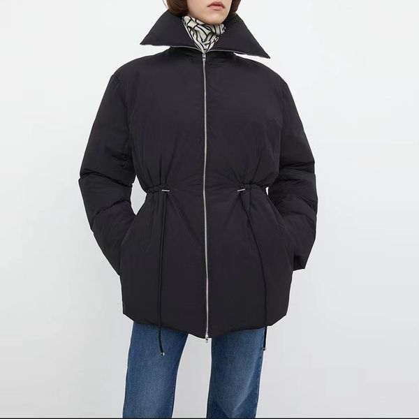 women's down parkas fashion down jacket stand collar slim lady warm coat 221205, Black
women's down parkas fashion down jacket stand collar slim lady warm coat 221205, Black