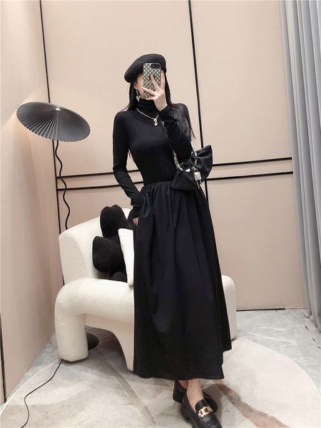 party dresses autumn knitted casual sweater pullover black dress warm turtleneck slim elegant tunic dresses female winter woman 221203, White;black
party dresses autumn knitted casual sweater pullover black dress warm turtleneck slim elegant tunic dresses female winter woman 221203, White;black