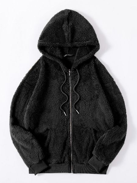 men's wool blends european and american fashion men's personality coat winter imitation cashmere cardigan zipper hooded coat cloth, Black
men's wool blends european and american fashion men's personality coat winter imitation cashmere cardigan zipper hooded coat cloth, Black