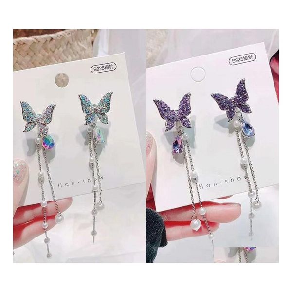 dangle chandelier fashion shiny butterfly rhinestone drop dangle earrings women elegant long pearl tassel chain pendant party jewe dhnxl, Silver
dangle chandelier fashion shiny butterfly rhinestone drop dangle earrings women elegant long pearl tassel chain pendant party jewe dhnxl, Silver