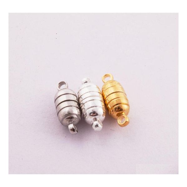 clasps hooks 51sets/lot 18x6mm powerf magnetic magnet necklace clasps hooks 3colors sier/gold plated for l1762 drop delivery jewel dhh9e
clasps hooks 51sets/lot 18x6mm powerf magnetic magnet necklace clasps hooks 3colors sier/gold plated for l1762 drop delivery jewel dhh9e
