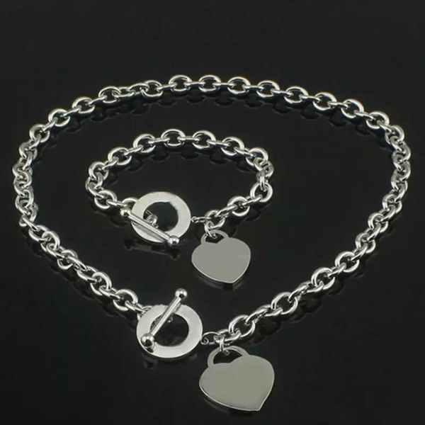 heart necklace women men christmas gift stainless steel love necklacess bracelet set wedding statement jewelry heart pendant necklaces bangl, Silver
heart necklace women men christmas gift stainless steel love necklacess bracelet set wedding statement jewelry heart pendant necklaces bangl, Silver