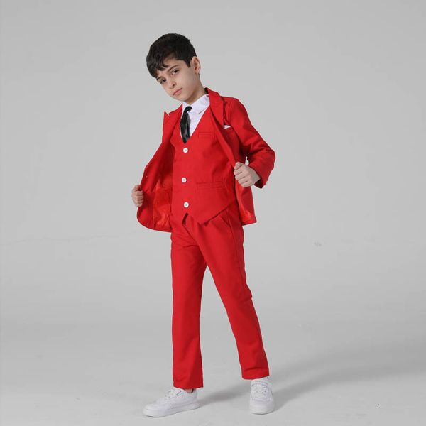suits spring autumn formal boys suit set children party host wedding costume little kids blazer vest pants clothing sets 221205, Black
suits spring autumn formal boys suit set children party host wedding costume little kids blazer vest pants clothing sets 221205, Black