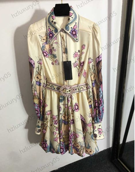 dresses womens designer clothing floral animal prints belt slim dress custom made buttons lapel puff long sleeves maxiskit fashion brand wom, Black;gray
dresses womens designer clothing floral animal prints belt slim dress custom made buttons lapel puff long sleeves maxiskit fashion brand wom, Black;gray