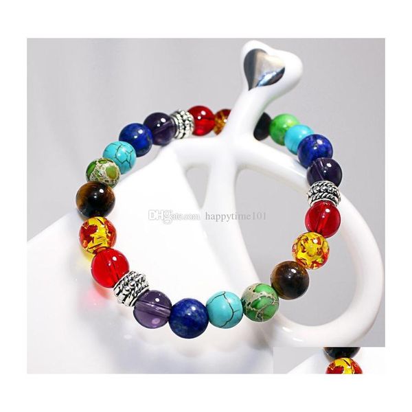 charm bracelets 7 chakra charms bracelets natural stones bangle yoga energy beads healing bracelet men women fashion jewelry xmas dr dhsgo, Golden;silver
charm bracelets 7 chakra charms bracelets natural stones bangle yoga energy beads healing bracelet men women fashion jewelry xmas dr dhsgo, Golden;silver