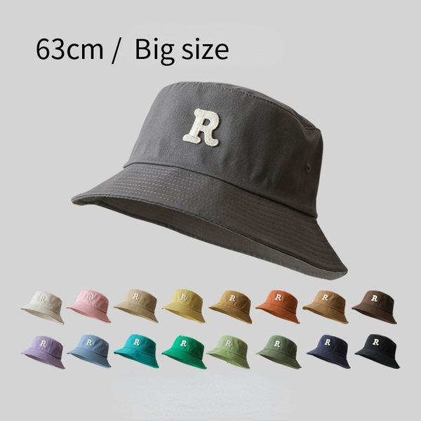 wide brim hats bucket cotton xl for men women bob four seasons fisherman letter outdoors big head sun wholesale 221205, Blue;gray
wide brim hats bucket cotton xl for men women bob four seasons fisherman letter outdoors big head sun wholesale 221205, Blue;gray