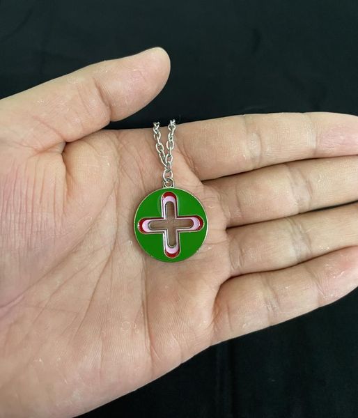 fashion pendant necklaces hip hop punk lucky clover enamel drop glaze necklace for men women girls oo, Silver 
fashion pendant necklaces hip hop punk lucky clover enamel drop glaze necklace for men women girls oo, Silver