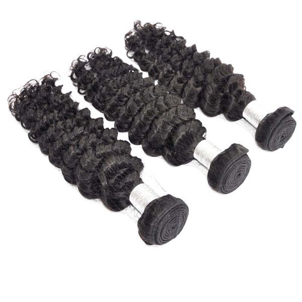 new 3bundles 100g pcs deep wave hair brazilian peruvian malaysian virgin hair weave curl remy, Black
new 3bundles 100g pcs deep wave hair brazilian peruvian malaysian virgin hair weave curl remy, Black