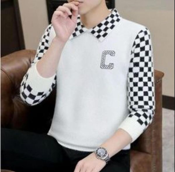 mens sweater v-neck knitted pullovers slim fit warm knit long sleeve autumn fashion solid color sweaters streetwear, White;black
mens sweater v-neck knitted pullovers slim fit warm knit long sleeve autumn fashion solid color sweaters streetwear, White;black