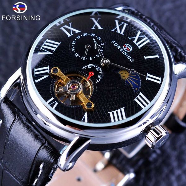 watch wrist forsining men's fully automatic mechanical watch moon phase hollow tokuda flywheel casual, Slivery;brown
watch wrist forsining men's fully automatic mechanical watch moon phase hollow tokuda flywheel casual, Slivery;brown