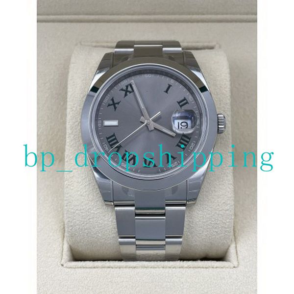 grade men's watch 41mm dark grey dial slate roman wimbledon watches stainless steel green sapphire glass luminous business self-wind fa, Slivery;brown
grade men's watch 41mm dark grey dial slate roman wimbledon watches stainless steel green sapphire glass luminous business self-wind fa, Slivery;brown