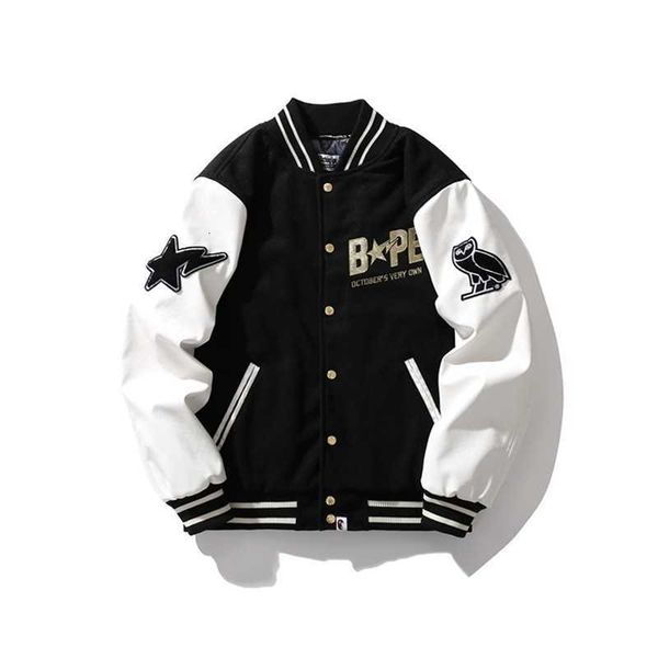 baseball jacket styles autumn and winter owl bronzing leisure flight jacket couple clothes, Black;brown
baseball jacket styles autumn and winter owl bronzing leisure flight jacket couple clothes, Black;brown