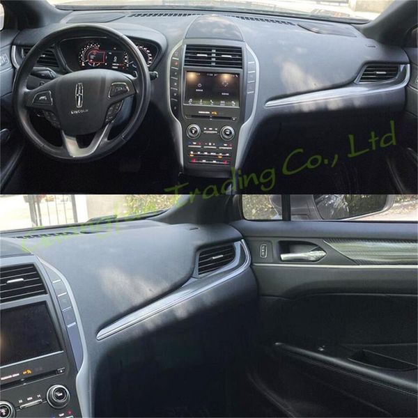 for lincoln mkc 2013-2019 car-styling 3d/5d carbon fiber car interior center console color molding sticker decals accessories
for lincoln mkc 2013-2019 car-styling 3d/5d carbon fiber car interior center console color molding sticker decals accessories
